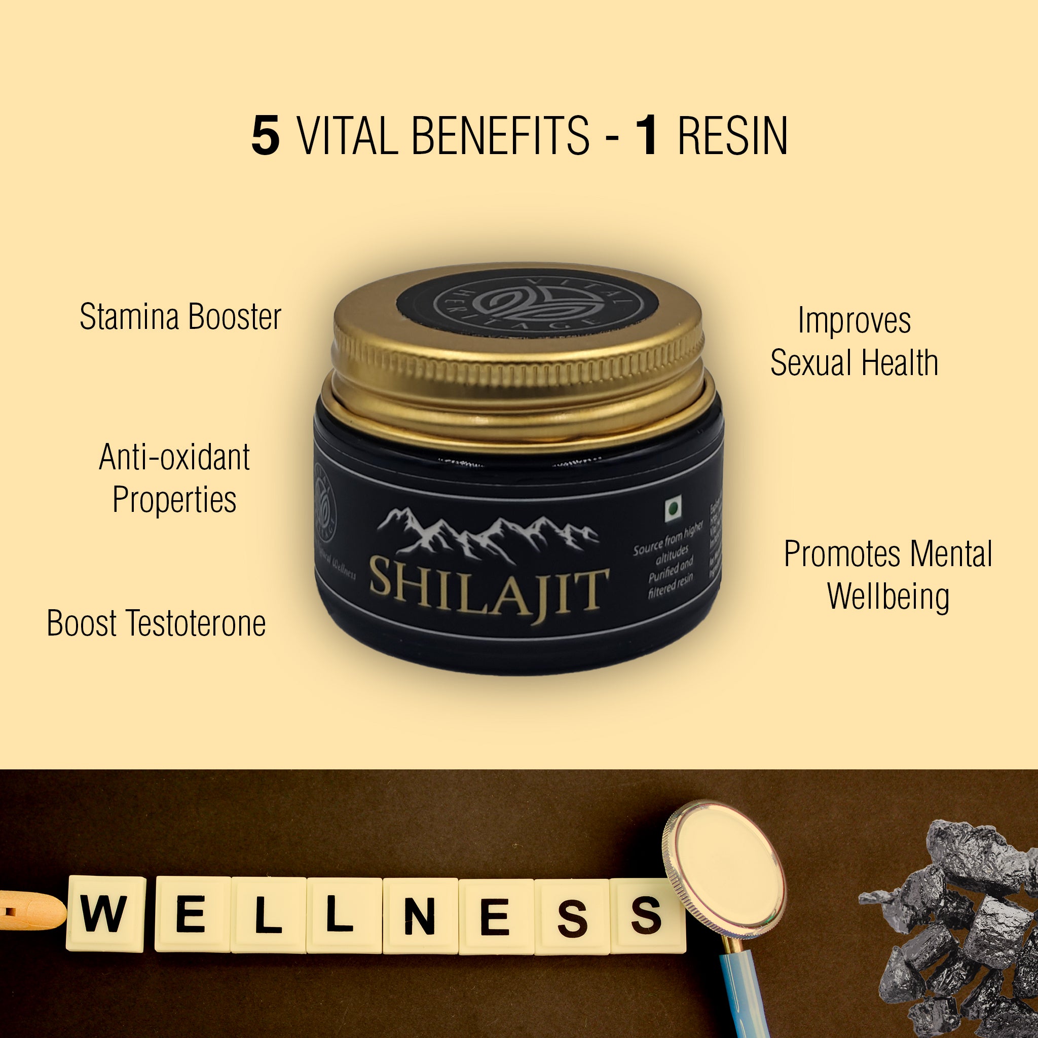 Himalayan Shilajit 40g, 50g